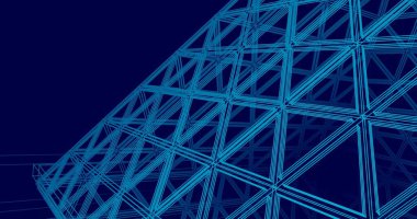 soyut mimari duvar kağıdı, dijital arkaplan