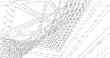 soyut mimari duvar kağıdı, dijital arkaplan