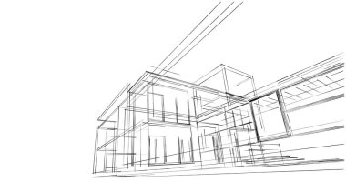 soyut mimari duvar kağıdı, dijital arkaplan