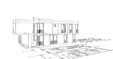 çizgili mimari duvar kağıdı, dijital arkaplan