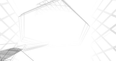 soyut mimari duvar kağıdı, dijital arkaplan