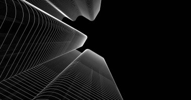 soyut mimari duvar kağıdı, dijital arkaplan