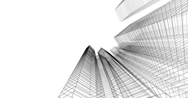 soyut mimari duvar kağıdı, dijital arkaplan