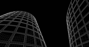 soyut mimari duvar kağıdı, dijital arkaplan