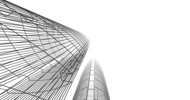 soyut mimari duvar kağıdı, dijital arkaplan