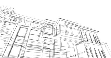 soyut mimari duvar kağıdı, dijital arkaplan