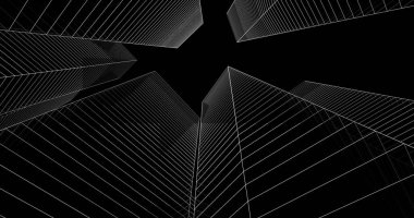 soyut mimari duvar kağıdı, dijital arkaplan