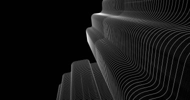 soyut mimari duvar kağıdı, dijital arkaplan