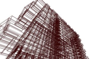 soyut mimari duvar kağıdı, dijital arkaplan