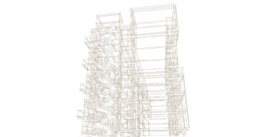 soyut mimari duvar kağıdı, dijital arkaplan