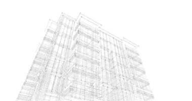 çizgili mimari duvar kağıdı, dijital arkaplan