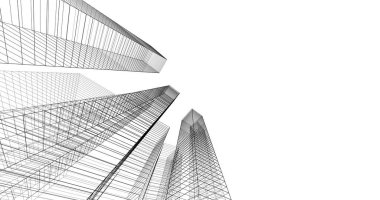 soyut mimari duvar kağıdı, dijital arkaplan