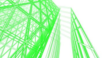 soyut mimari duvar kağıdı, dijital arkaplan