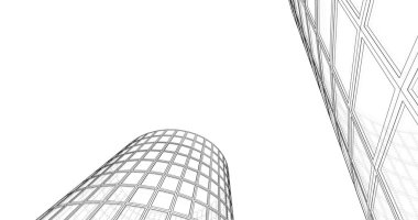 soyut mimari duvar kağıdı, dijital arkaplan