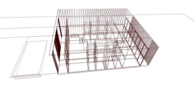 çizgili mimari duvar kağıdı, dijital arkaplan