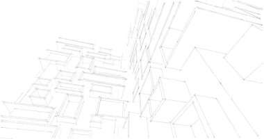 soyut mimari duvar kağıdı, dijital arkaplan