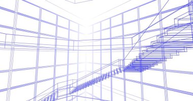 soyut mimari duvar kağıdı, dijital arkaplan
