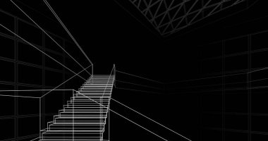 soyut mimari duvar kağıdı, dijital arkaplan