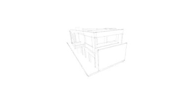 çizgili mimari duvar kağıdı, dijital arkaplan