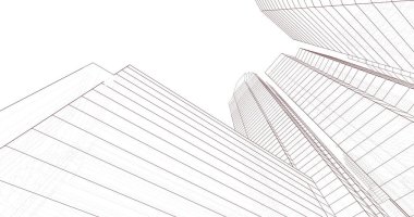 soyut mimari duvar kağıdı, dijital arkaplan