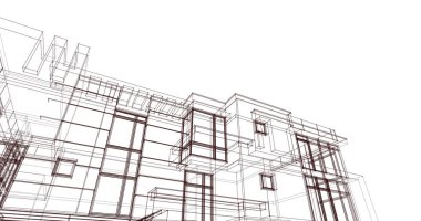 çizgili mimari duvar kağıdı, dijital arkaplan