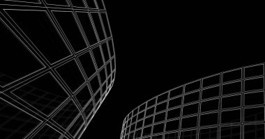 soyut mimari duvar kağıdı, dijital arkaplan