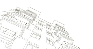 çizgili mimari duvar kağıdı, dijital arkaplan