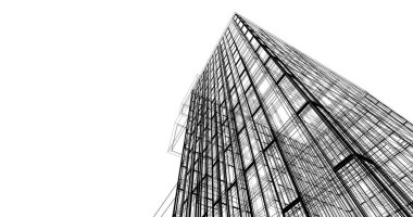 soyut mimari duvar kağıdı, dijital arkaplan