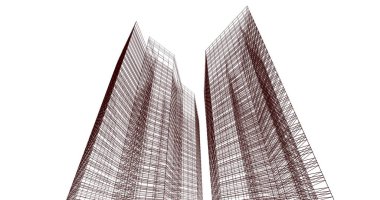 çizgili mimari duvar kağıdı, dijital arkaplan