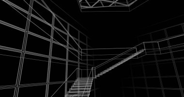 soyut mimari duvar kağıdı, dijital arkaplan