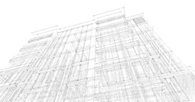 soyut mimari duvar kağıdı, dijital arkaplan