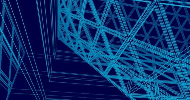 soyut mimari duvar kağıdı, dijital arkaplan