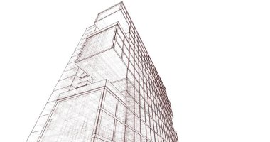 soyut mimari duvar kağıdı, dijital arkaplan