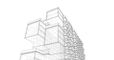 soyut mimari duvar kağıdı, dijital arkaplan