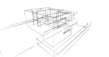 soyut mimari duvar kağıdı, dijital arkaplan