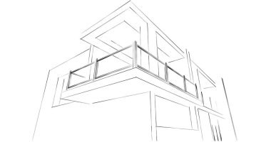 soyut mimari duvar kağıdı, dijital arkaplan