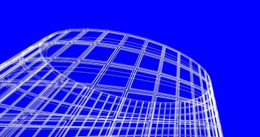 soyut mimari duvar kağıdı, dijital arkaplan