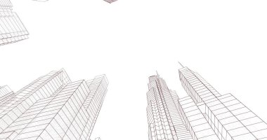 soyut mimari duvar kağıdı, dijital arkaplan