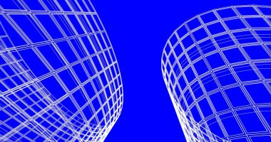 soyut mimari duvar kağıdı, dijital arkaplan