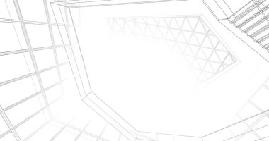 soyut mimari duvar kağıdı, dijital arkaplan