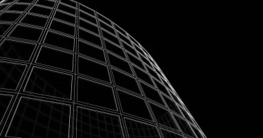 soyut mimari duvar kağıdı, dijital arkaplan