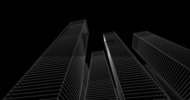 soyut mimari duvar kağıdı, dijital arkaplan