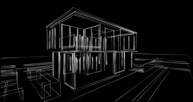 soyut mimari duvar kağıdı, dijital arkaplan