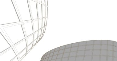 soyut mimari duvar kağıdı, dijital arkaplan