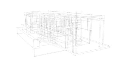 çizgili mimari duvar kağıdı, dijital arkaplan