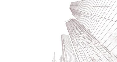 soyut mimari duvar kağıdı, dijital arkaplan