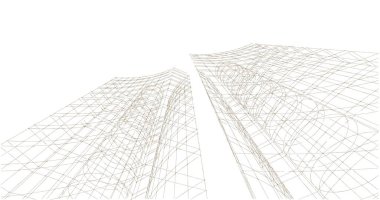 soyut mimari duvar kağıdı, dijital arkaplan