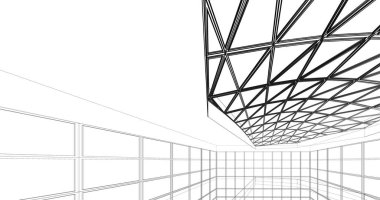 soyut mimari duvar kağıdı, dijital arkaplan