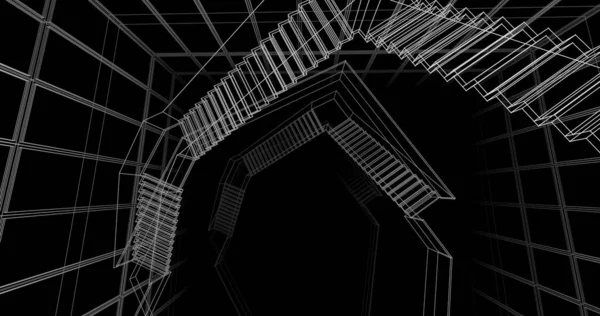 soyut mimari duvar kağıdı, dijital arkaplan