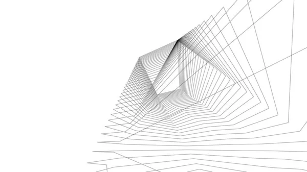 Abstract Geometrisch Behang Digitale Achtergrond — Stockfoto